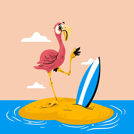 best funny flamingo puns